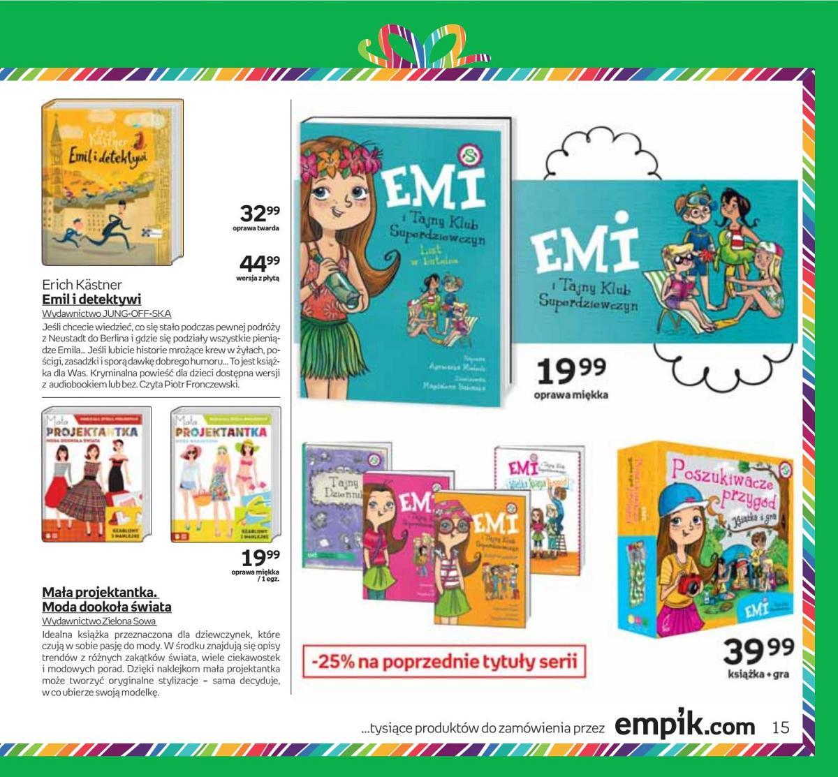 Gazetka promocyjna empik str. 15