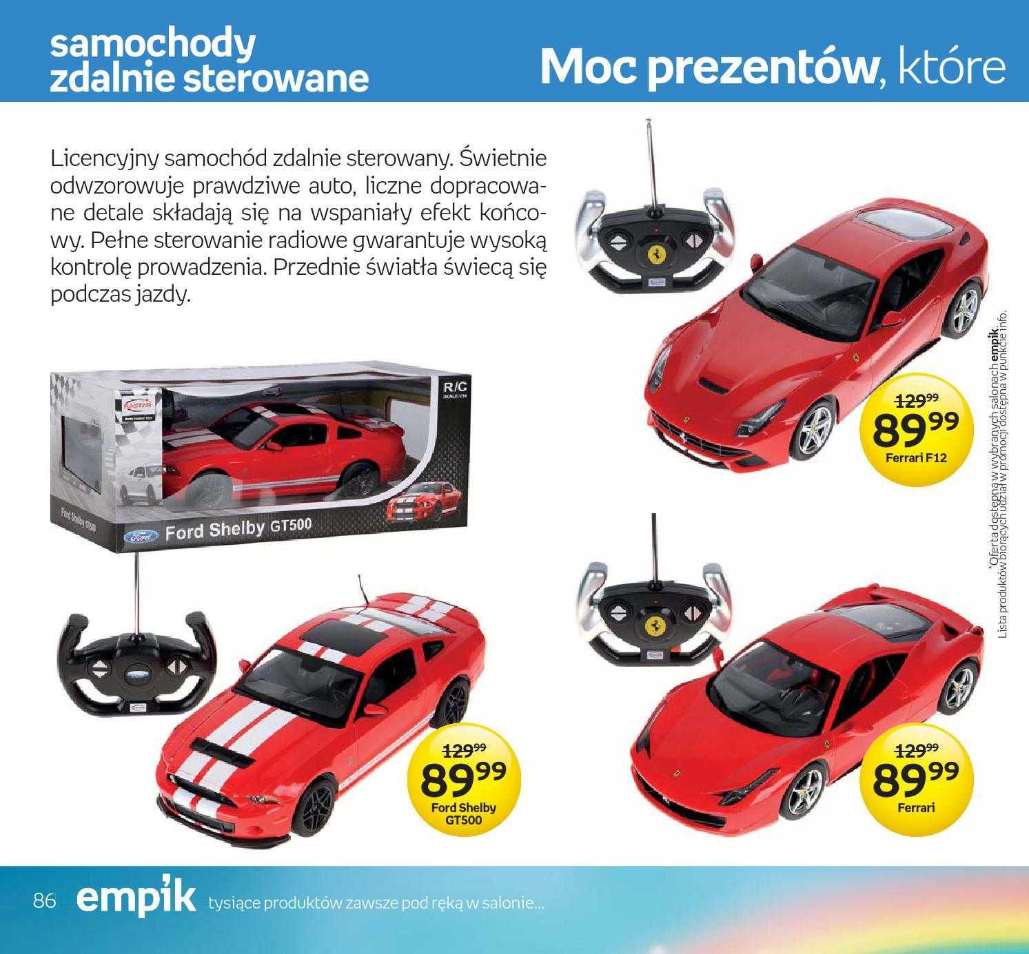 Gazetka promocyjna empik str. 86