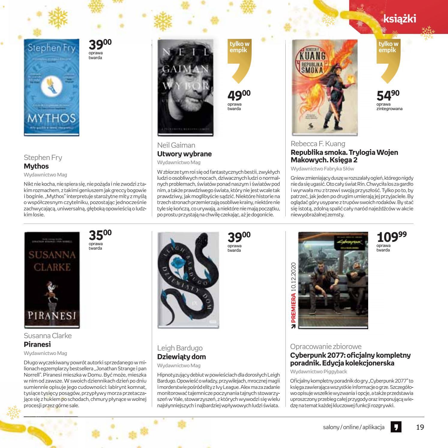 Gazetka promocyjna empik str. 19