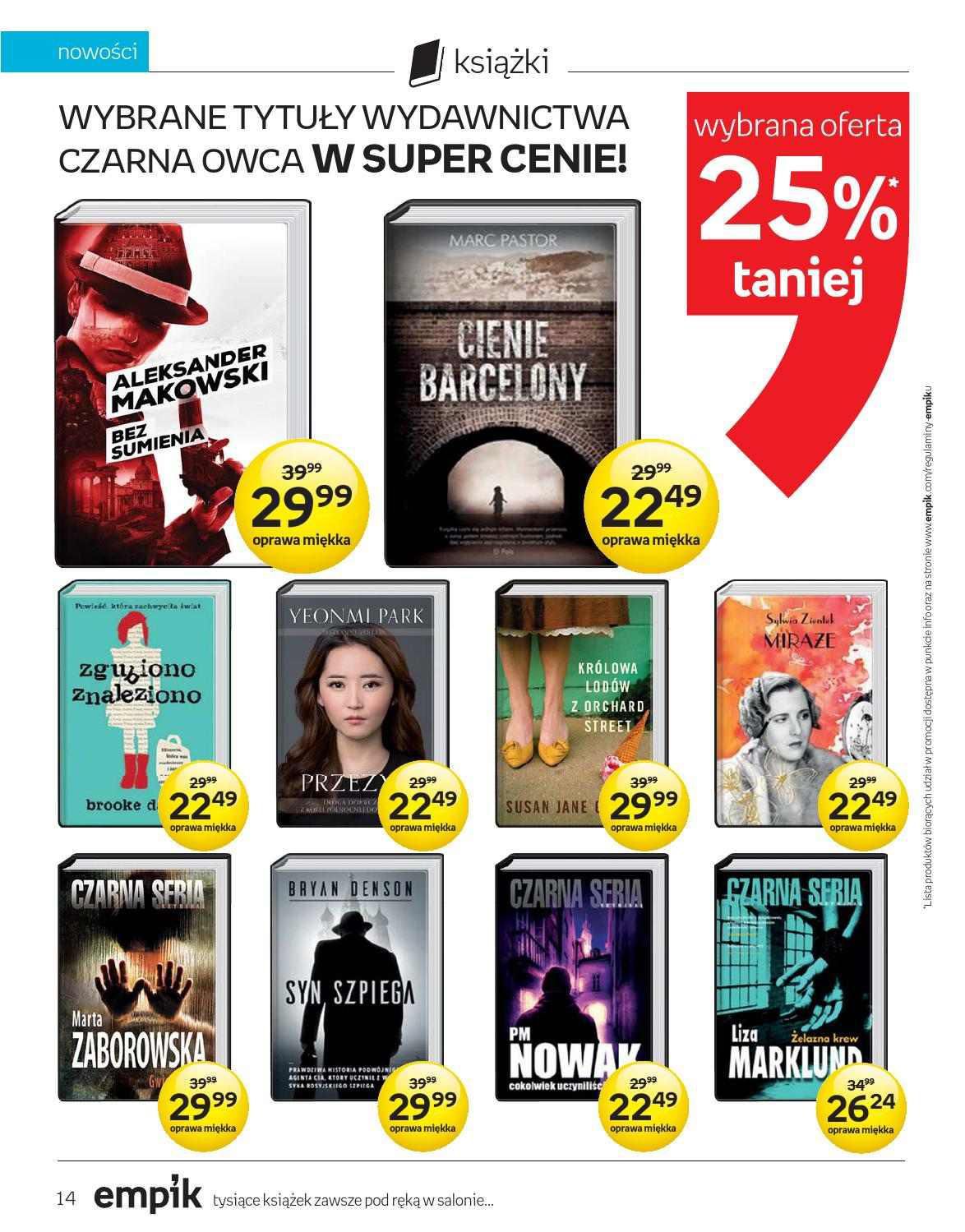 Gazetka promocyjna empik str. 14