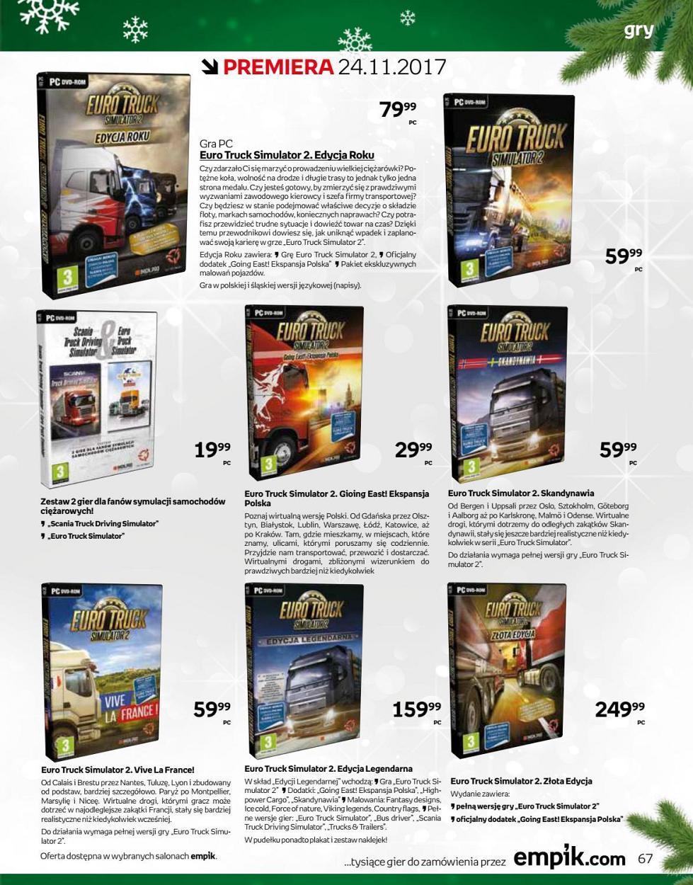 Gazetka promocyjna empik str. 67