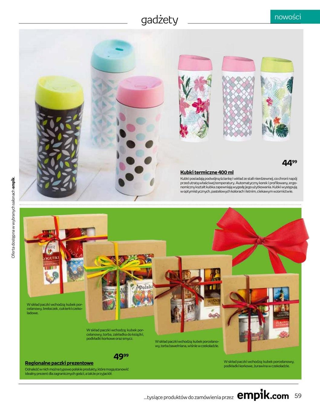 Gazetka promocyjna empik str. 59