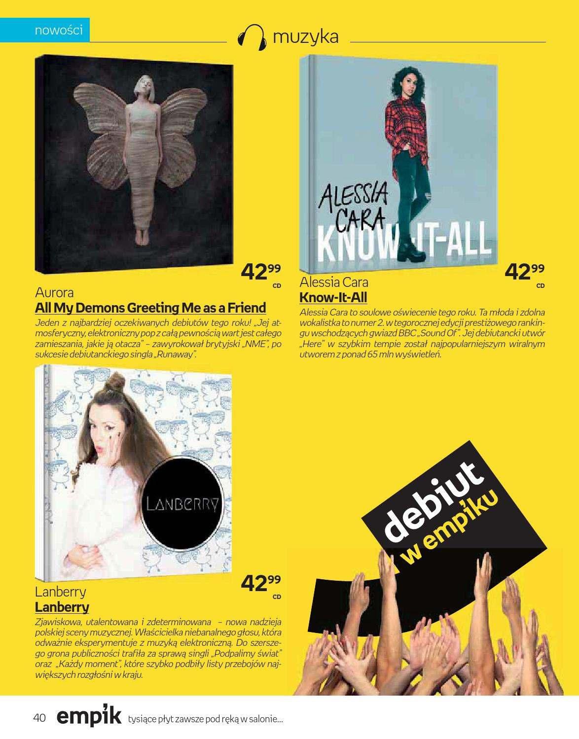 Gazetka promocyjna empik str. 40