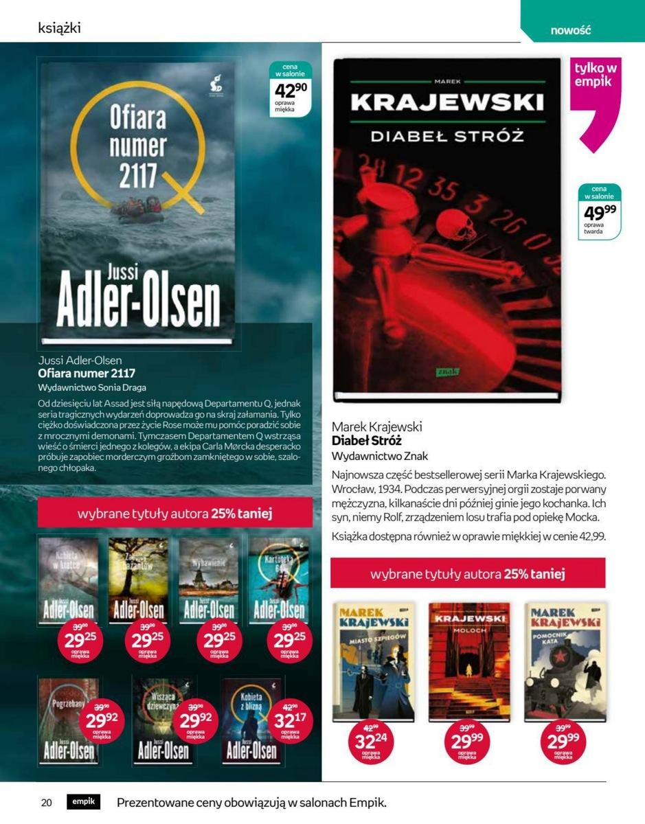 Gazetka promocyjna empik str. 20