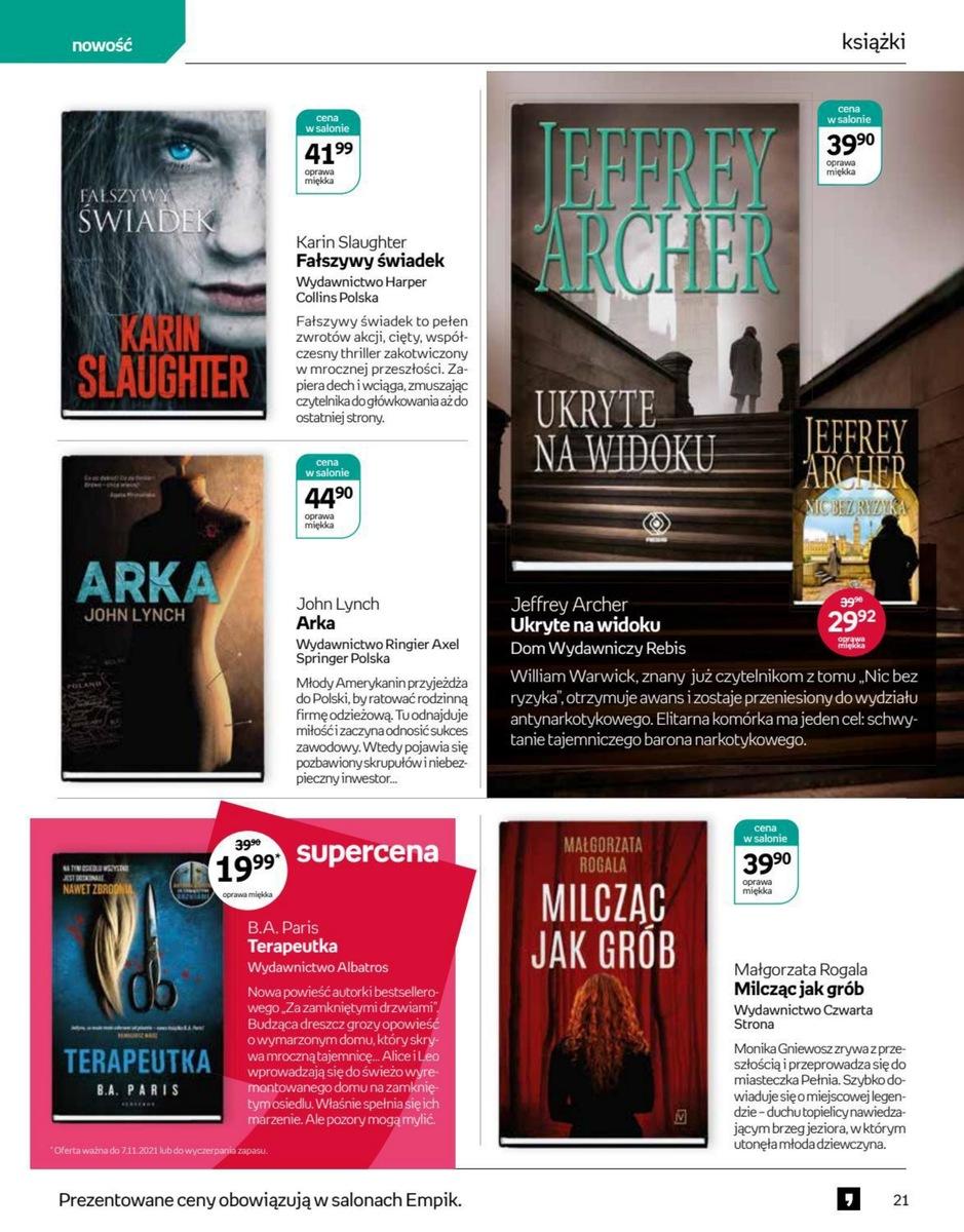 Gazetka promocyjna empik str. 21