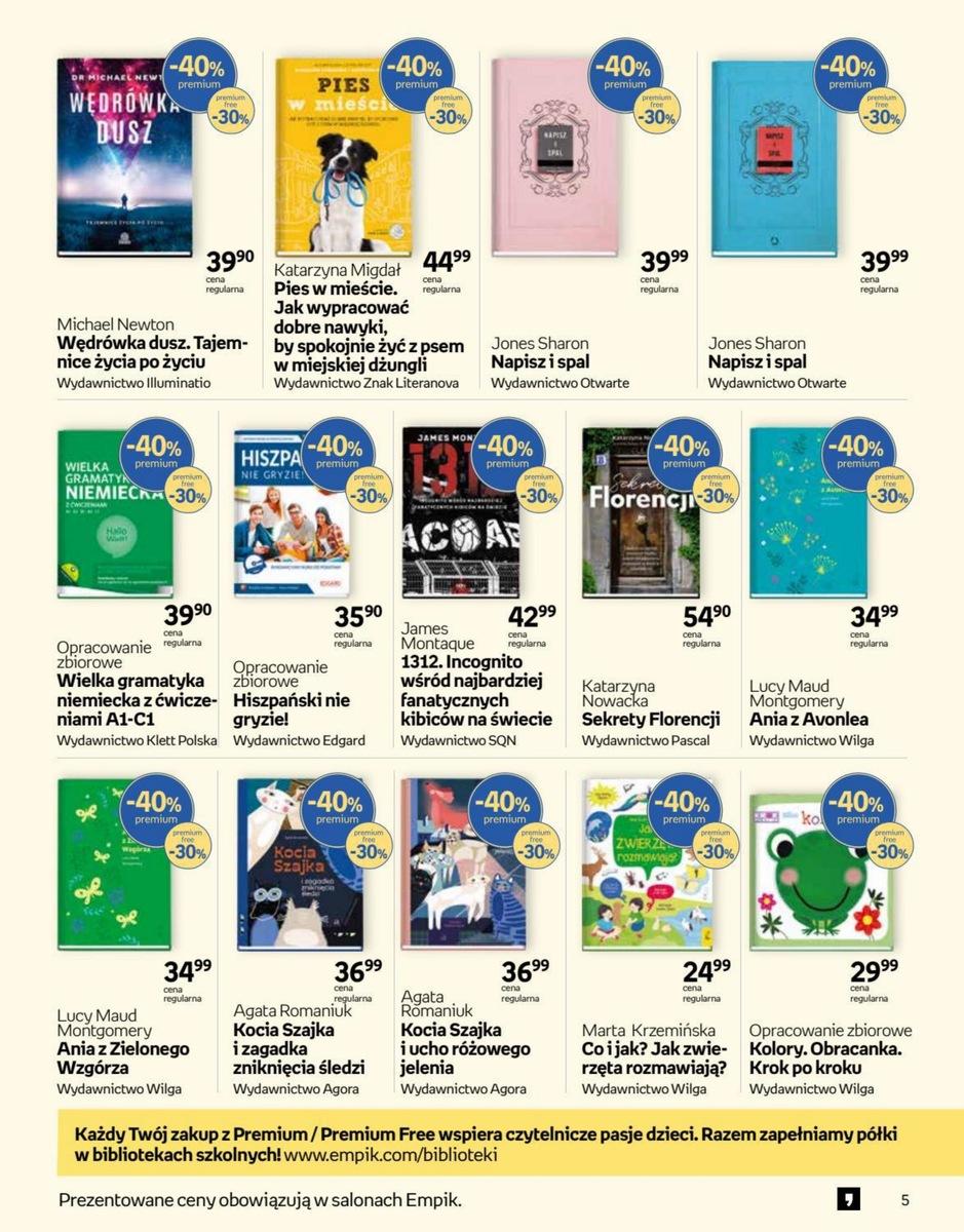 Gazetka promocyjna empik str. 5