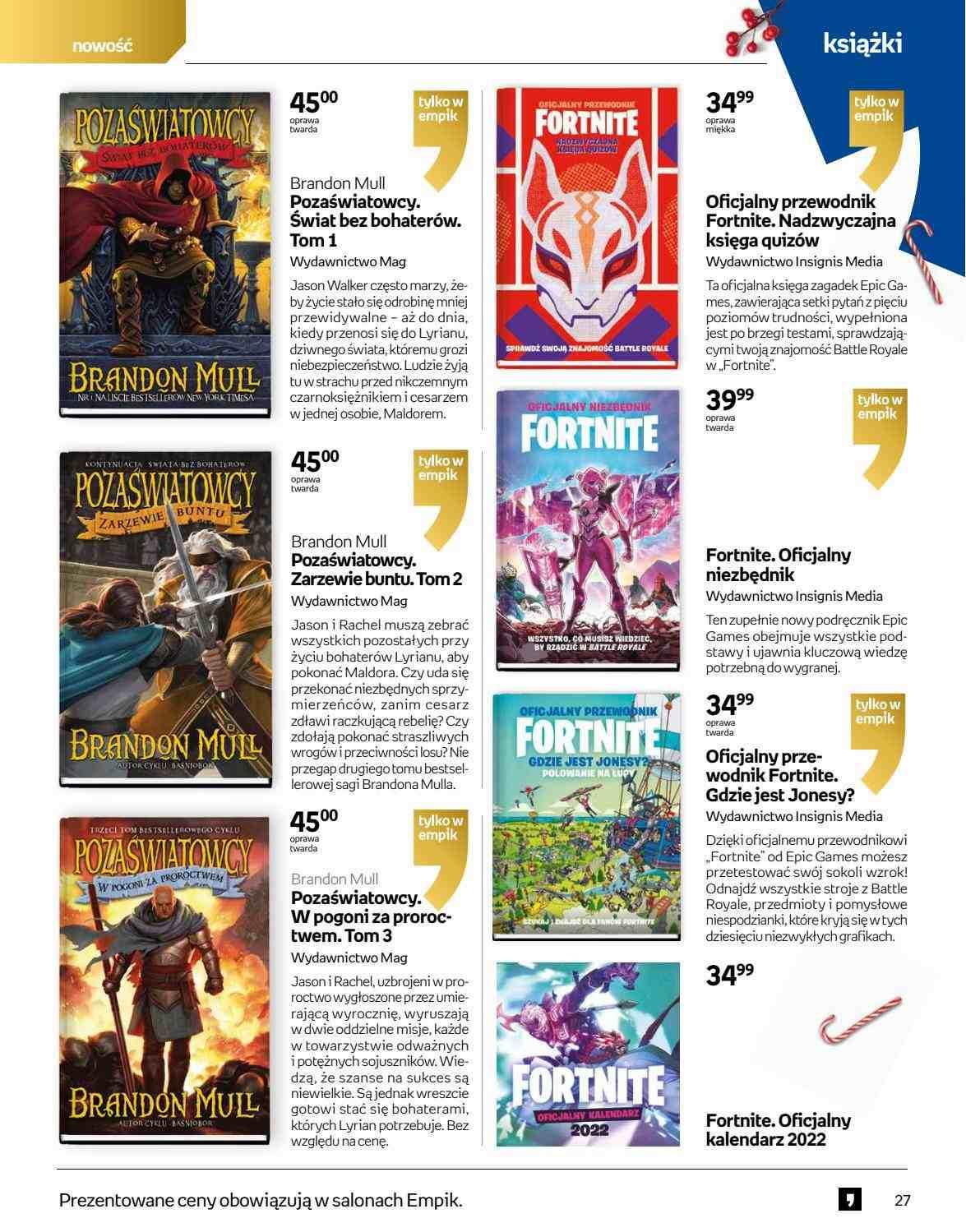 Gazetka promocyjna empik str. 29