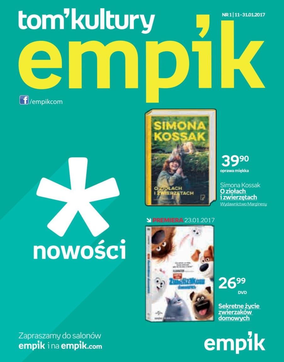 Gazetka promocyjna empik str. 1