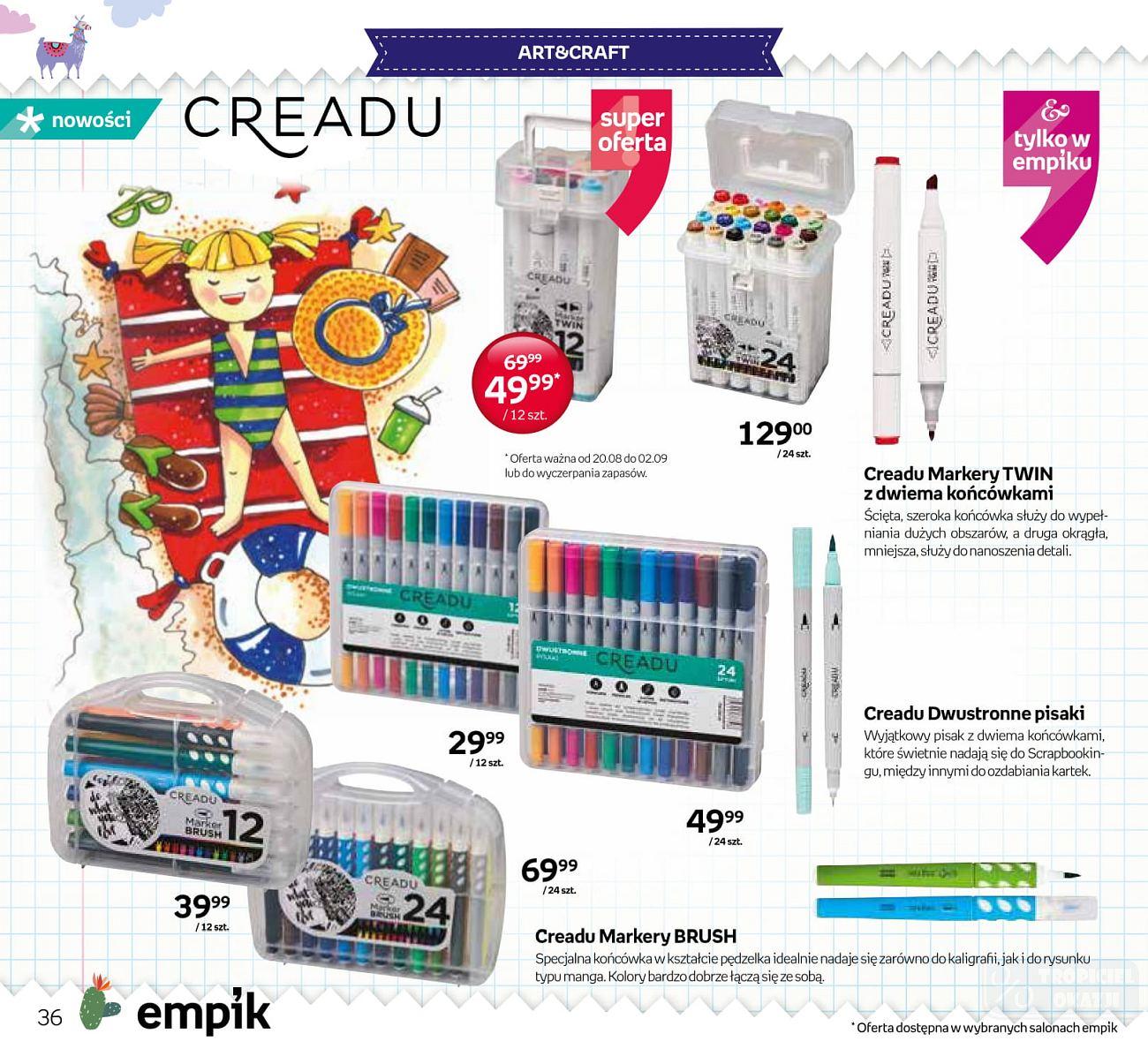Gazetka promocyjna empik str. 36
