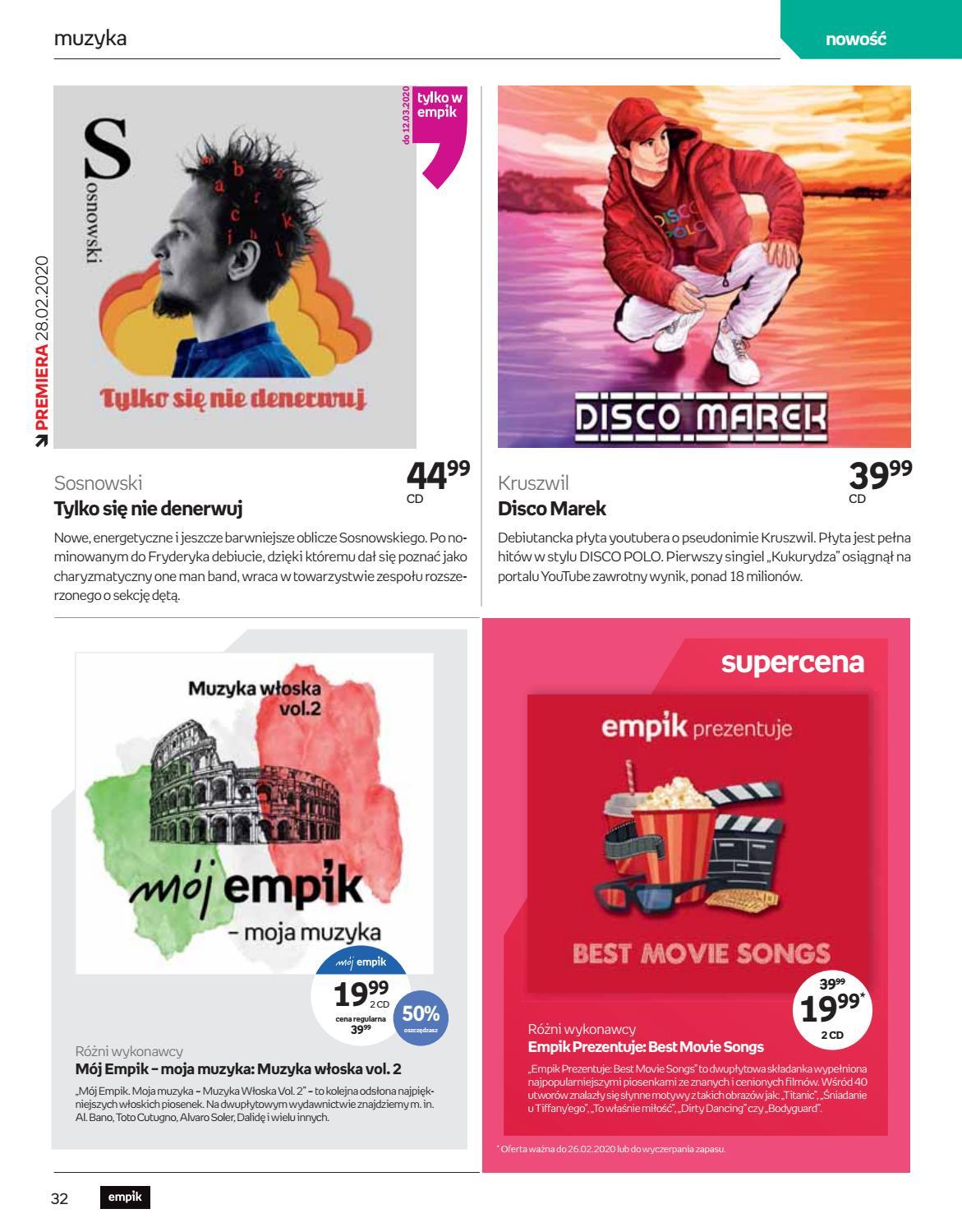 Gazetka promocyjna empik str. 32