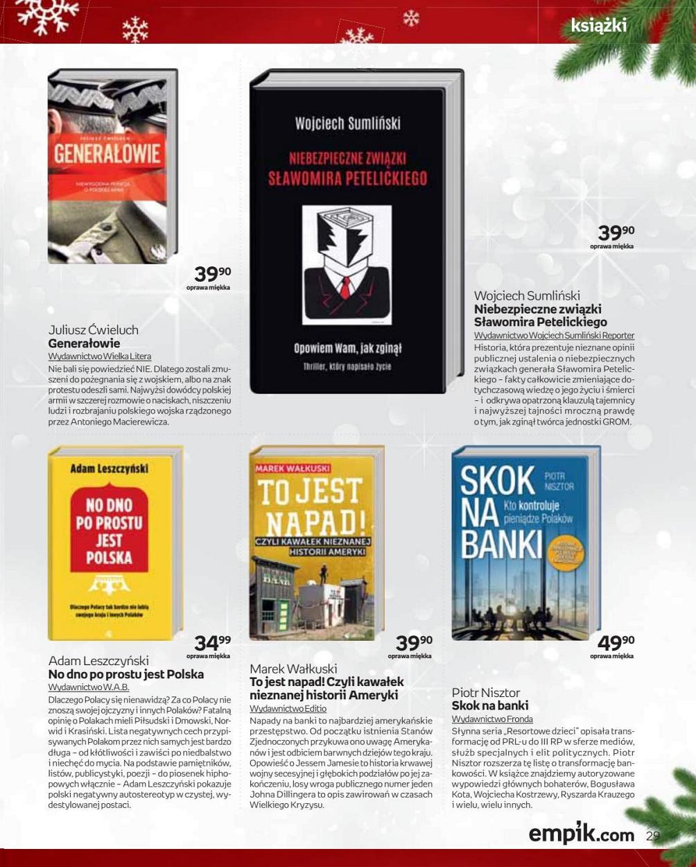 Gazetka promocyjna empik str. 29