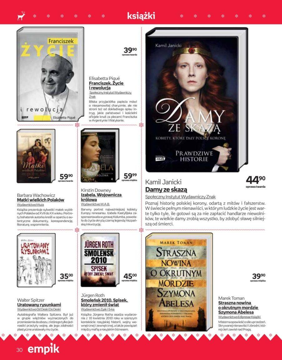 Gazetka promocyjna empik str. 30
