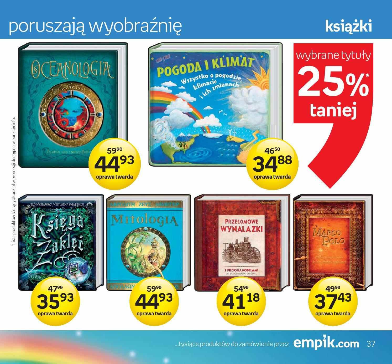 Gazetka promocyjna empik str. 37