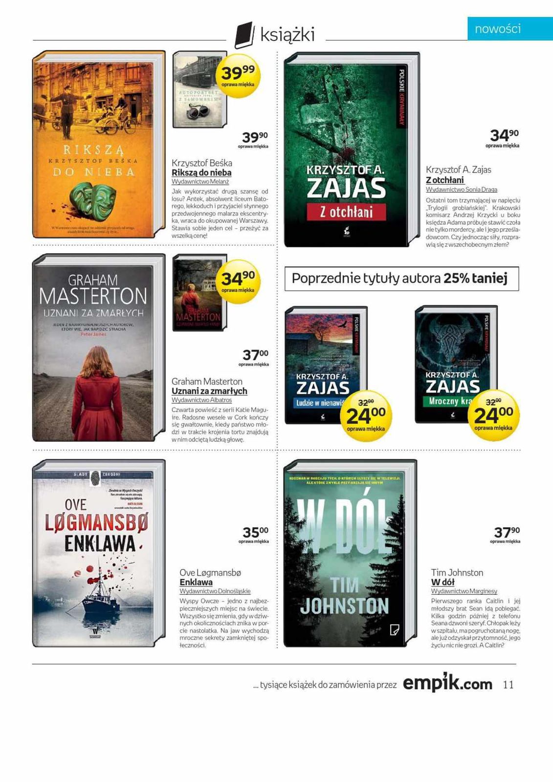 Gazetka promocyjna empik str. 11