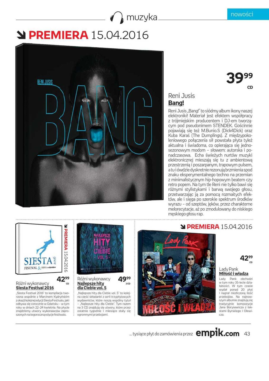 Gazetka promocyjna empik str. 43