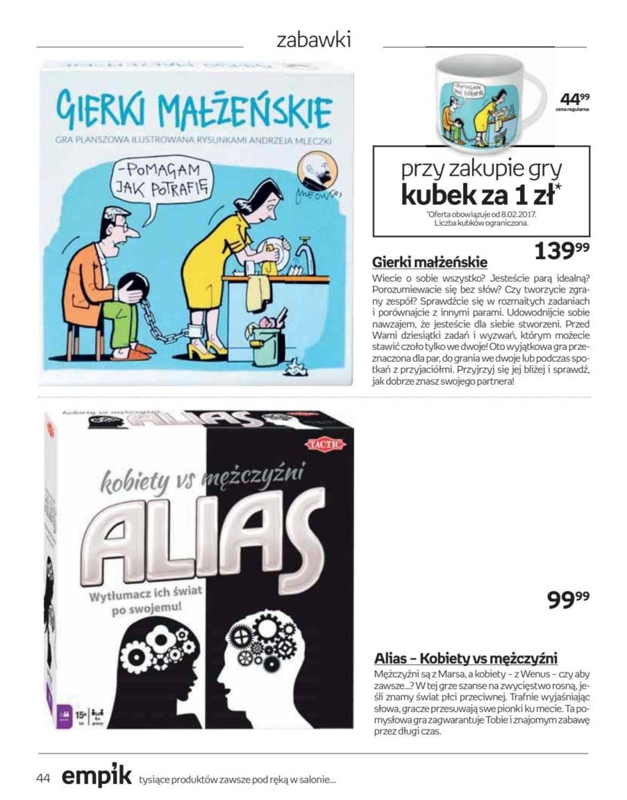 Gazetka promocyjna empik str. 44