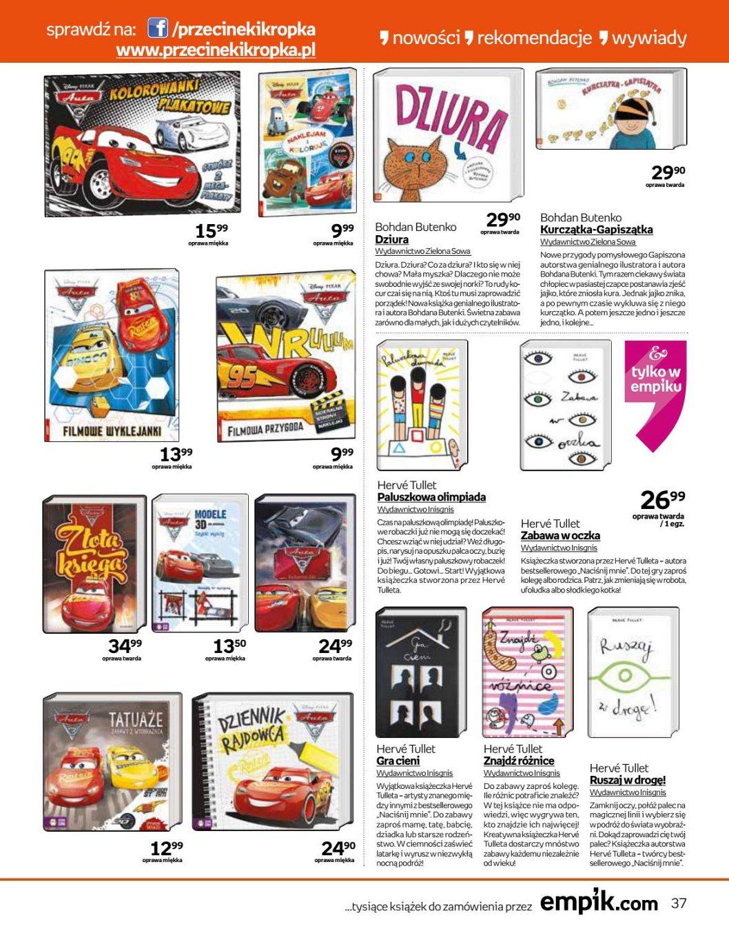 Gazetka promocyjna empik str. 37