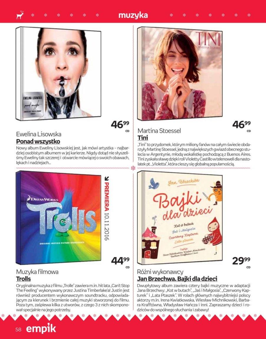Gazetka promocyjna empik str. 58