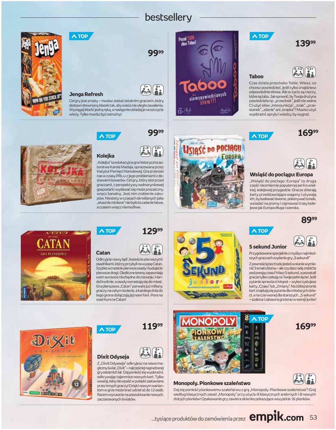 Gazetka promocyjna empik str. 53