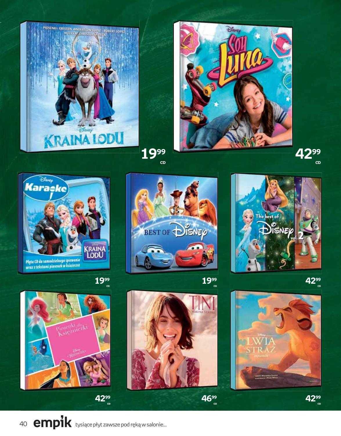 Gazetka promocyjna empik str. 40