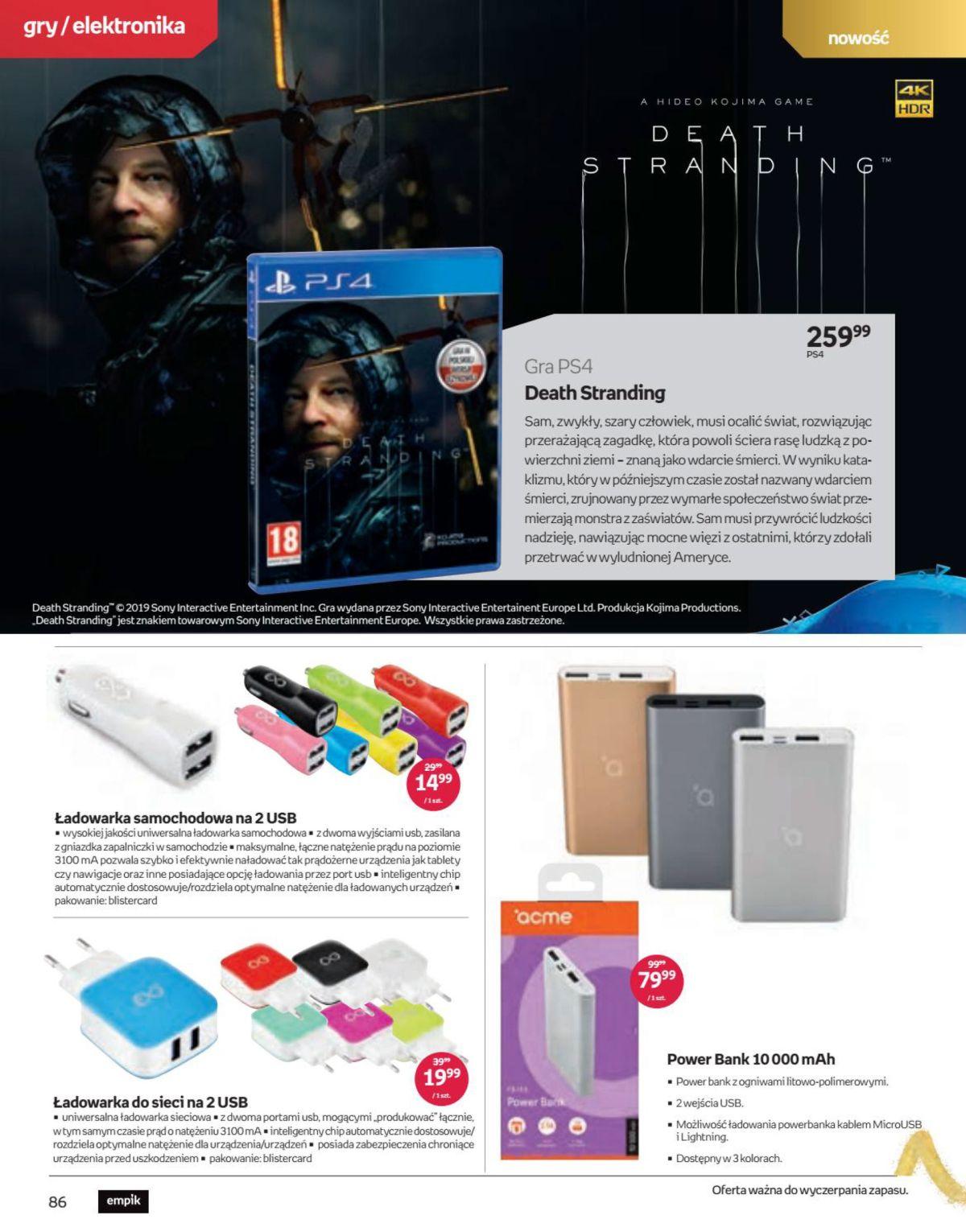 Gazetka promocyjna empik str. 86