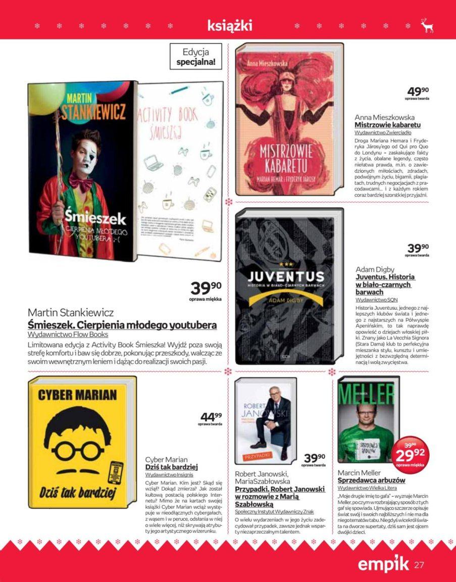 Gazetka promocyjna empik str. 27