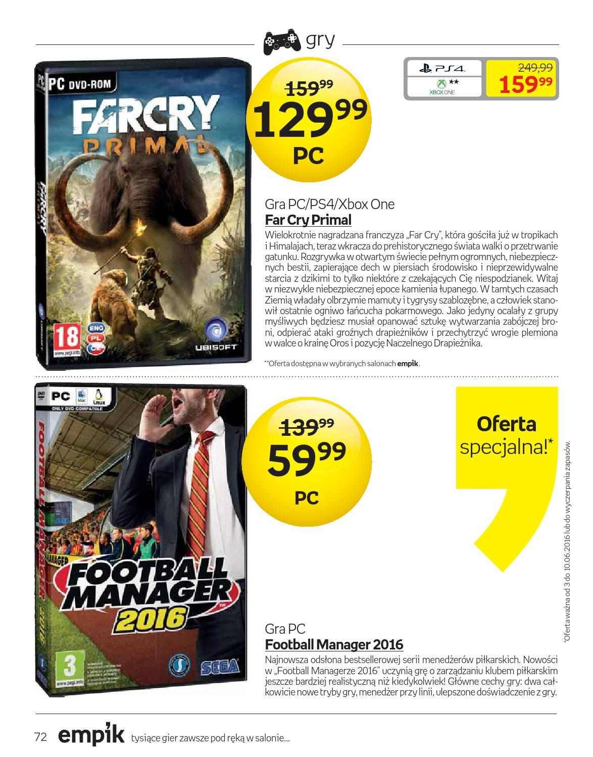 Gazetka promocyjna empik str. 72