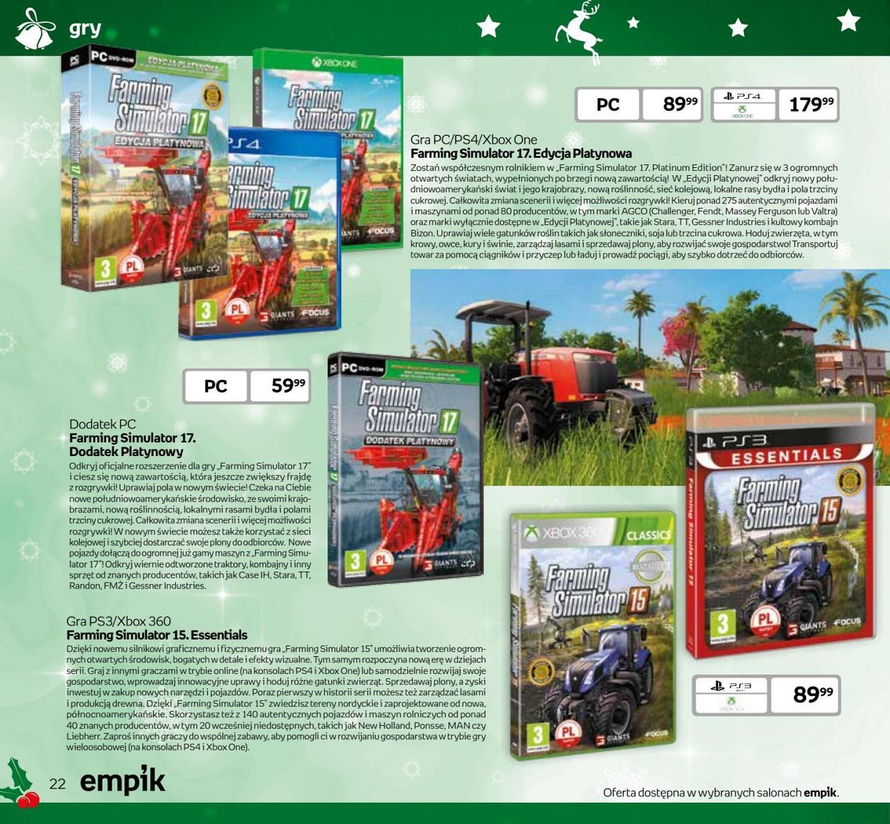 Gazetka promocyjna empik str. 22