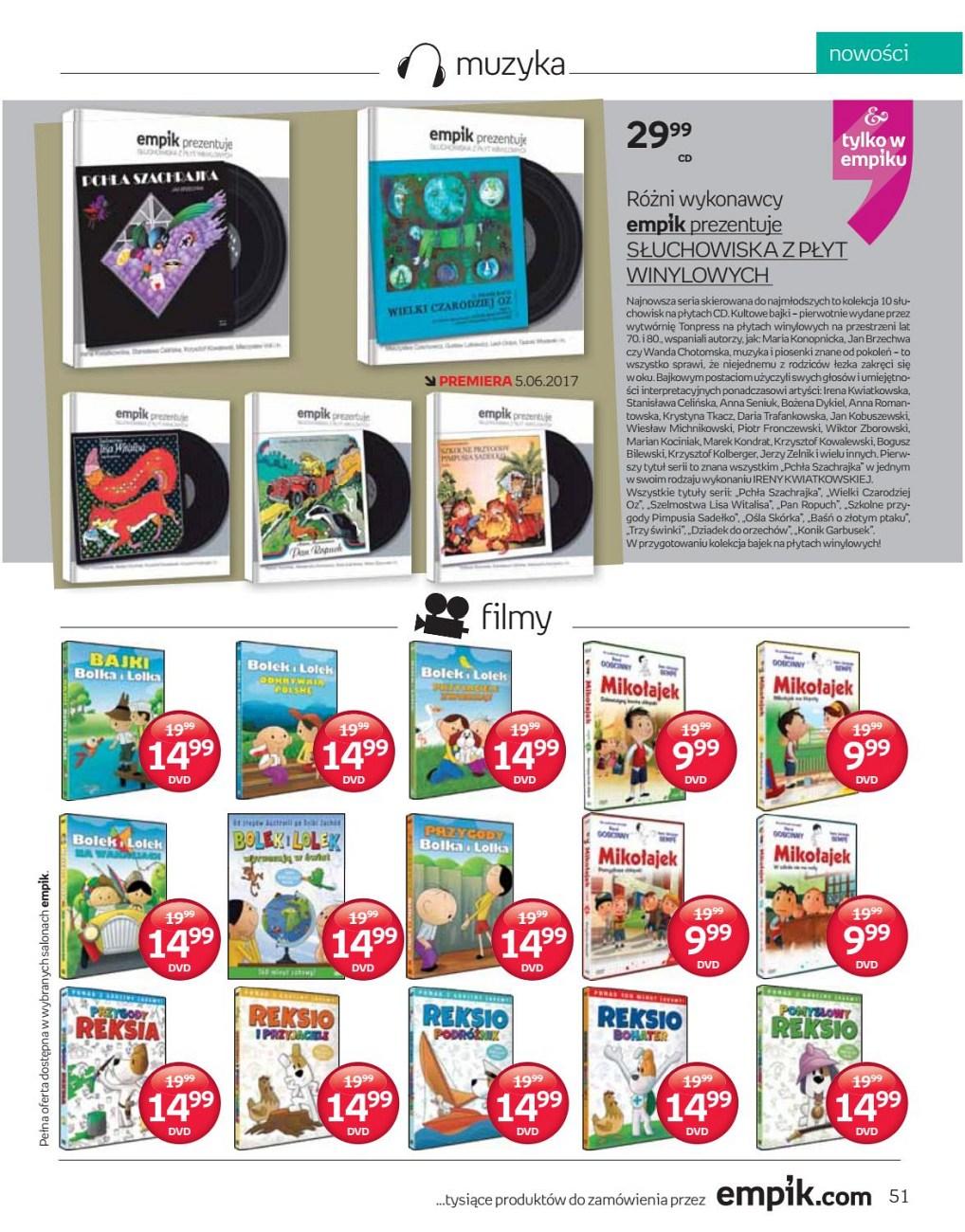 Gazetka promocyjna empik str. 51