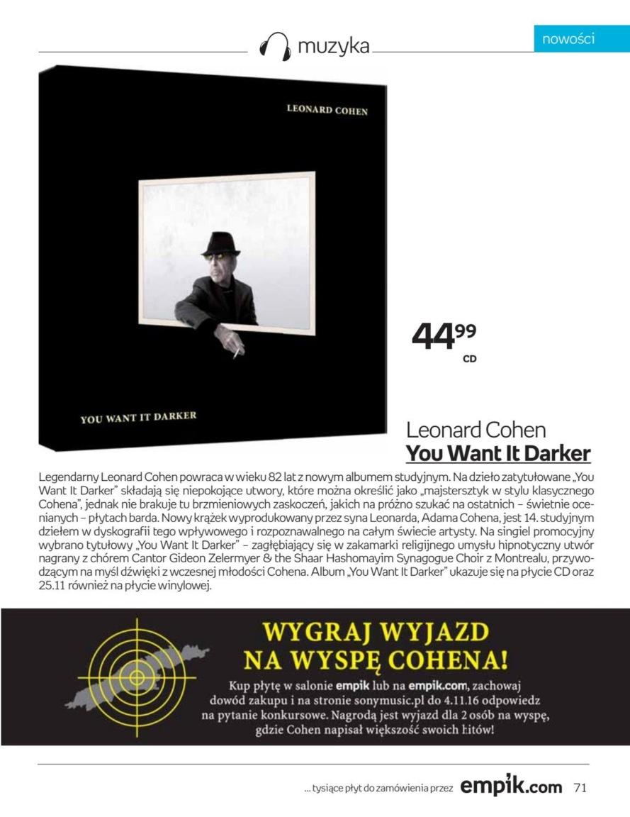 Gazetka promocyjna empik str. 71