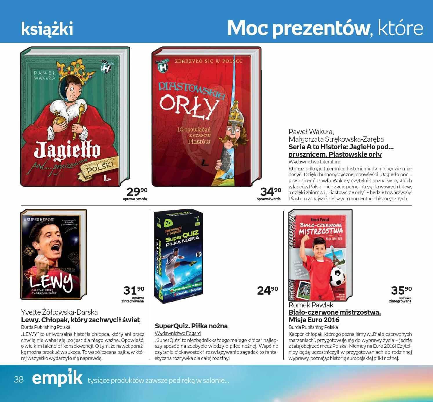 Gazetka promocyjna empik str. 38