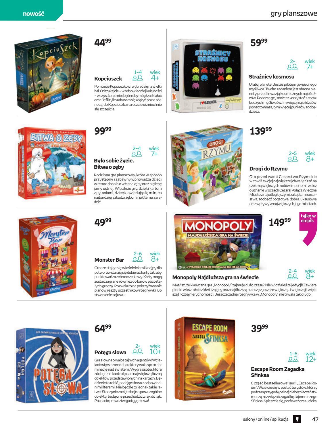 Gazetka promocyjna empik str. 47