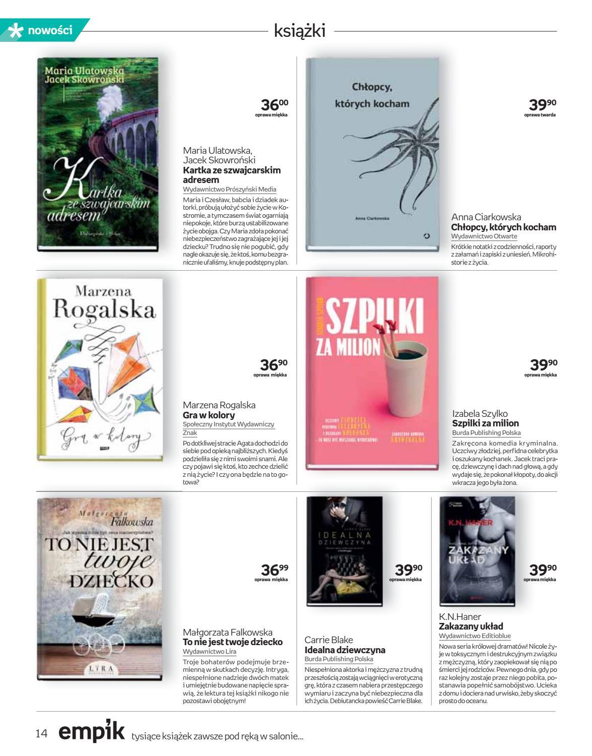 Gazetka promocyjna empik str. 14
