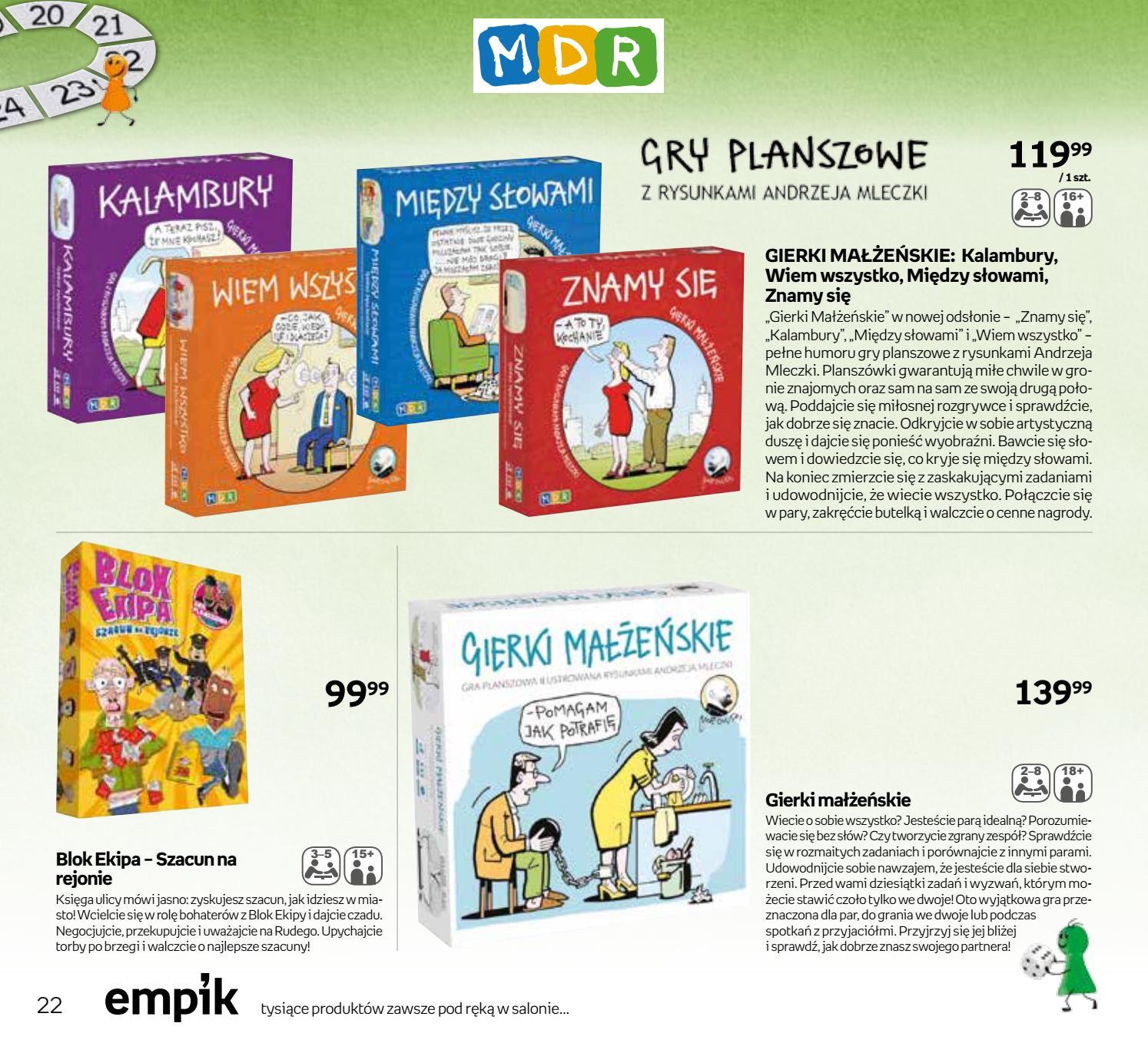 Gazetka promocyjna empik str. 22