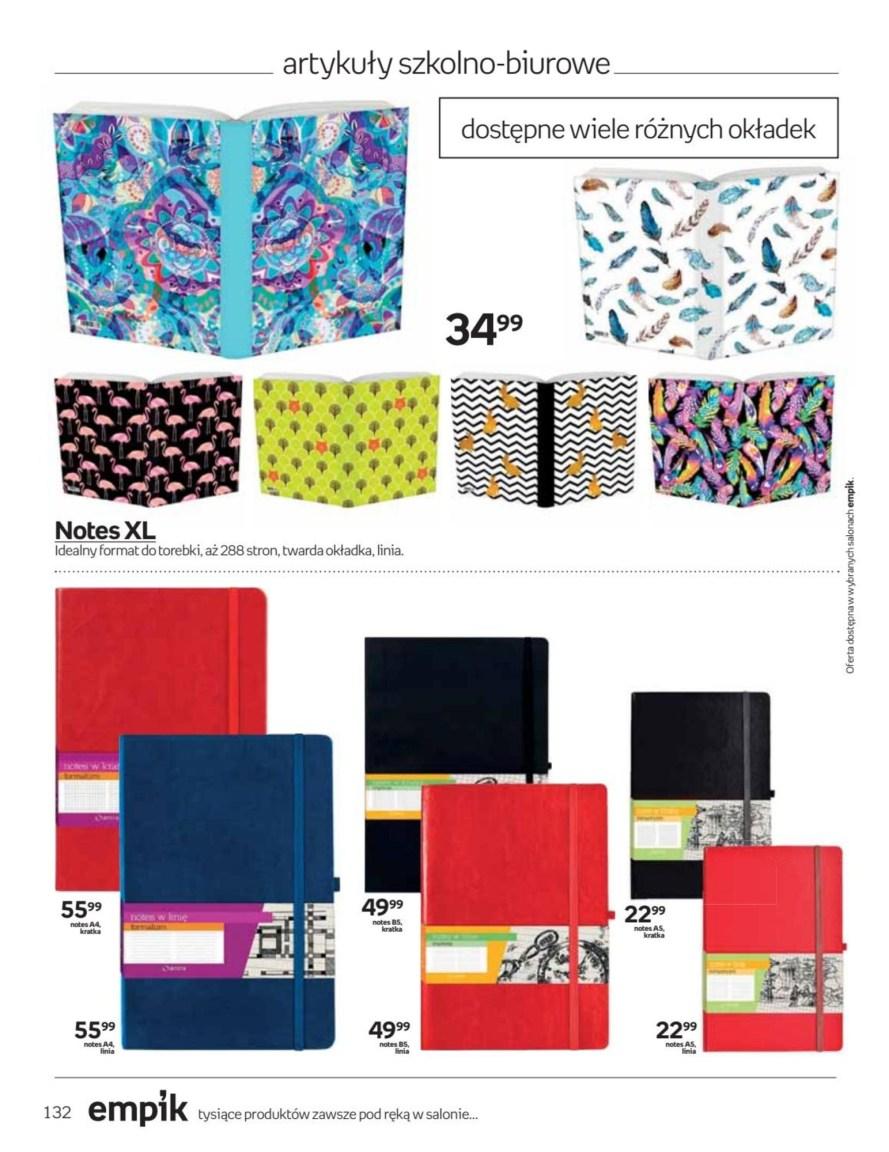 Gazetka promocyjna empik str. 132