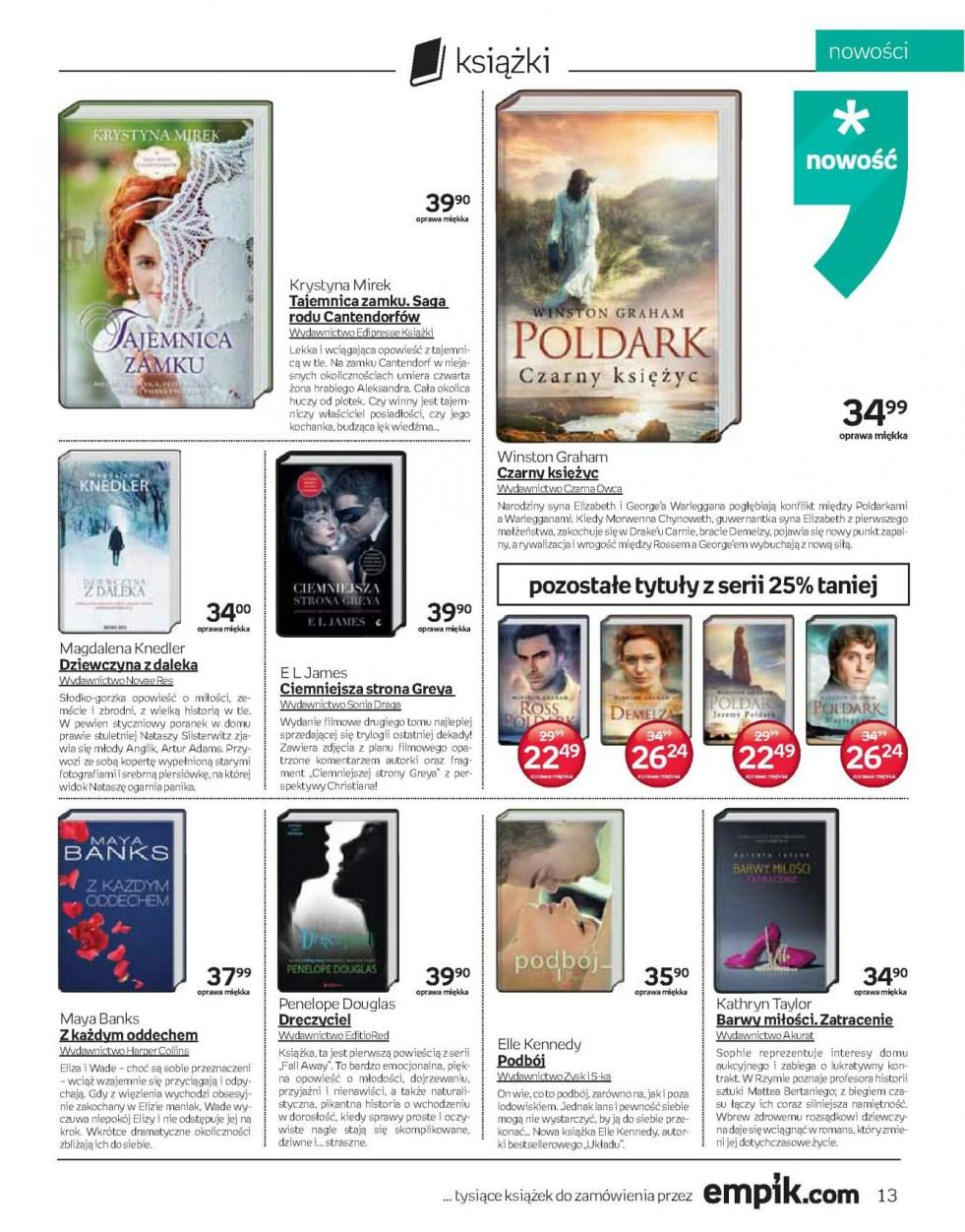 Gazetka promocyjna empik str. 13