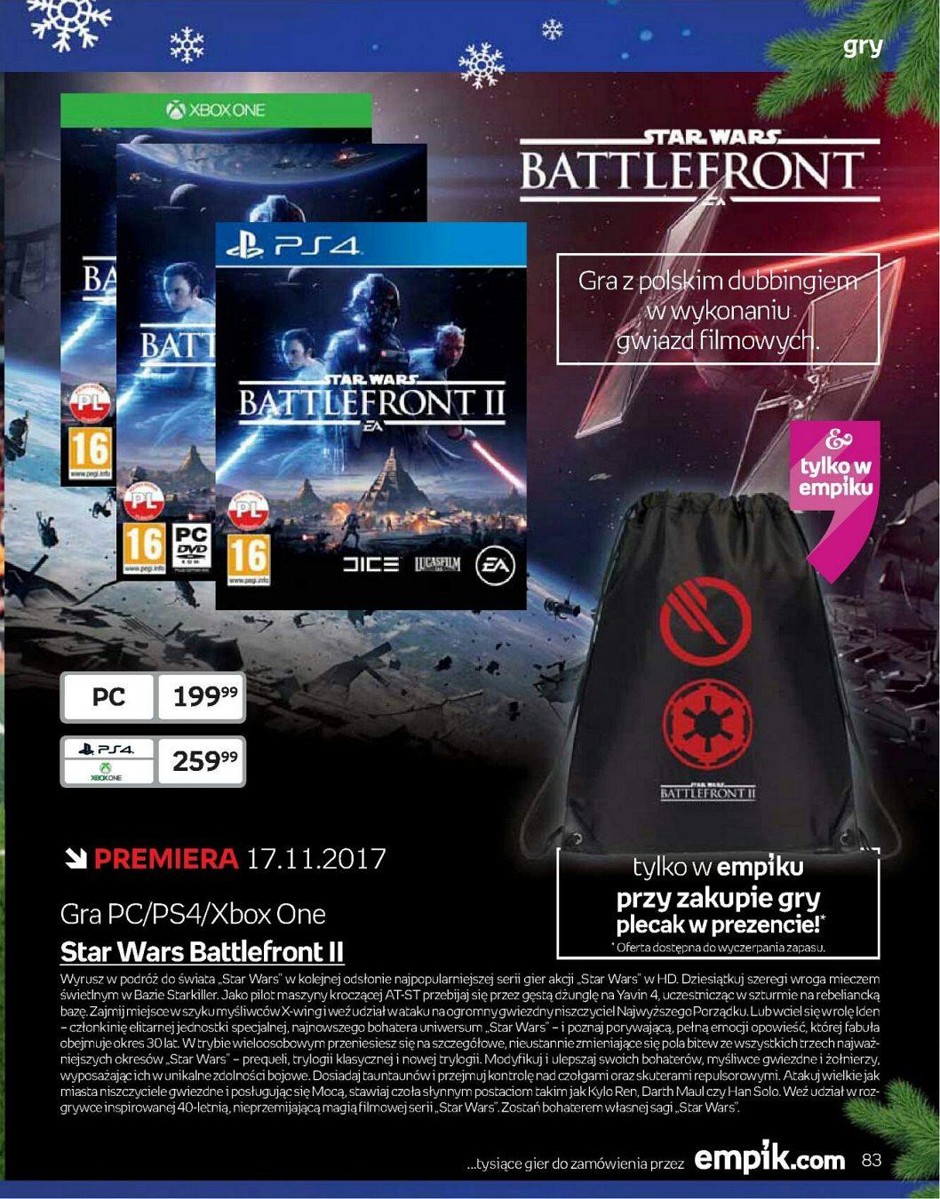 Gazetka promocyjna empik str. 83