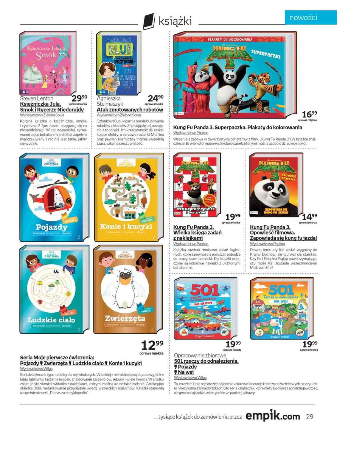 Gazetka promocyjna empik str. 29