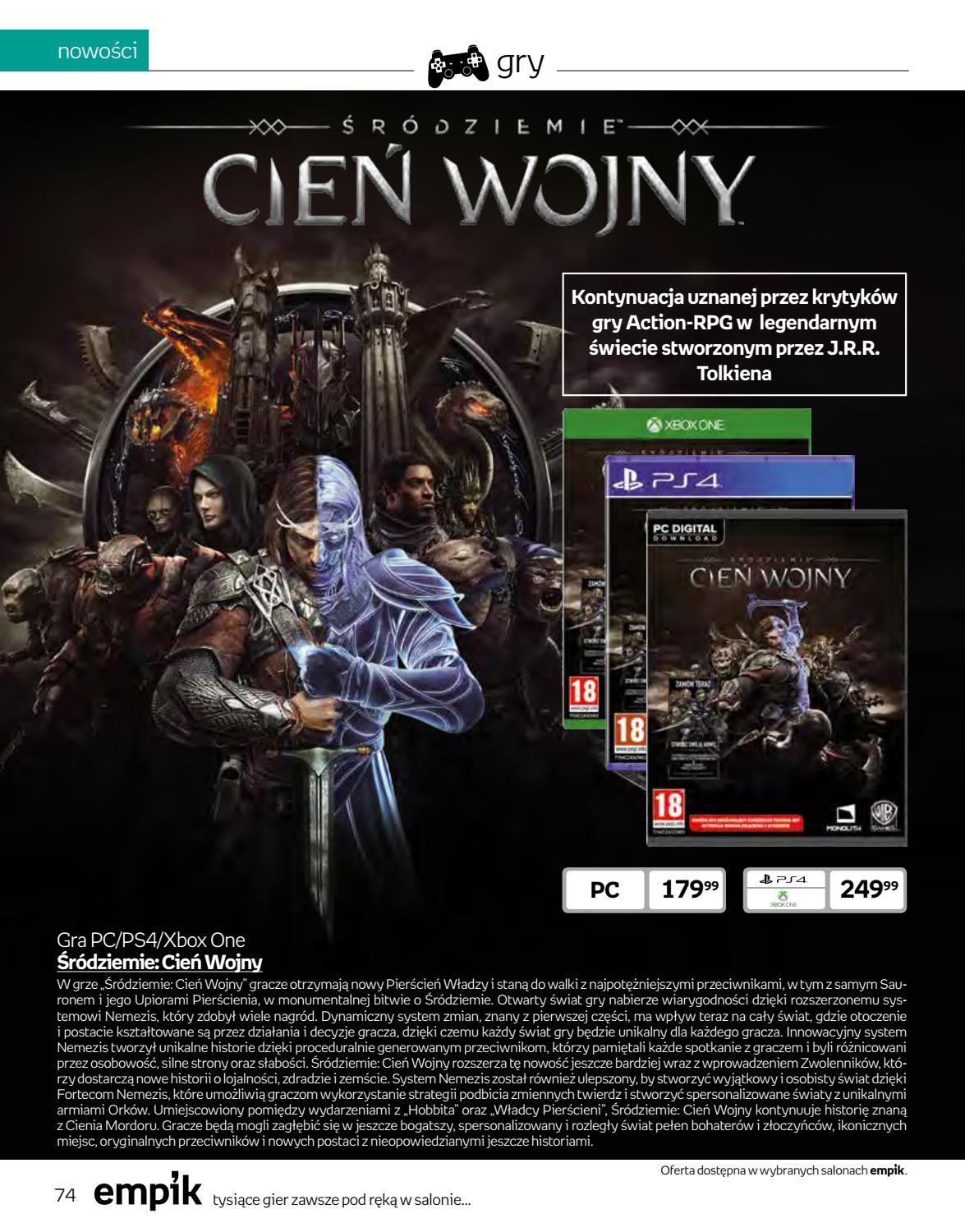 Gazetka promocyjna empik str. 74