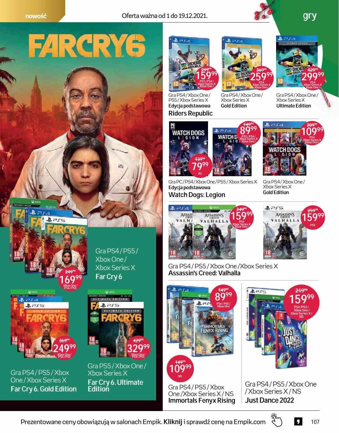 Gazetka promocyjna empik str. 109