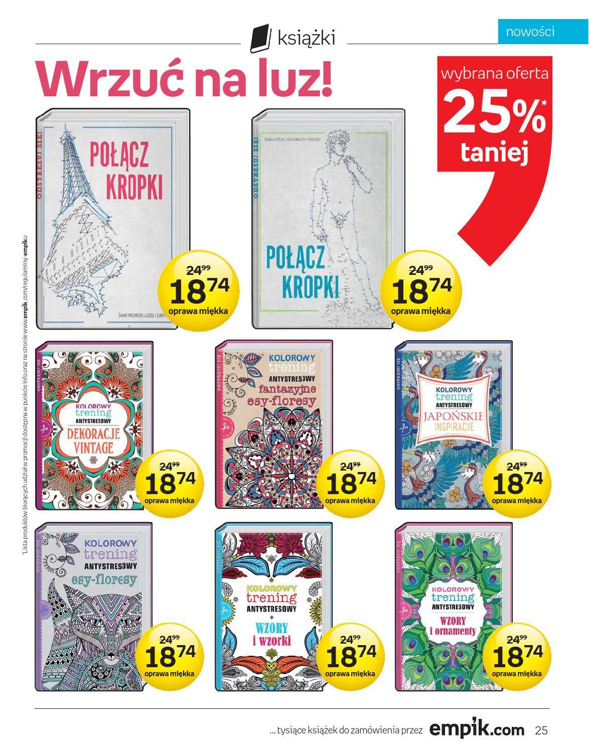 Gazetka promocyjna empik str. 25