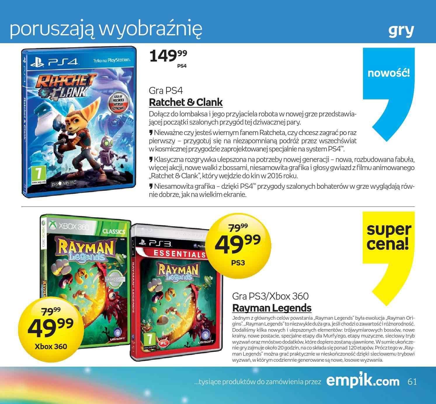 Gazetka promocyjna empik str. 61
