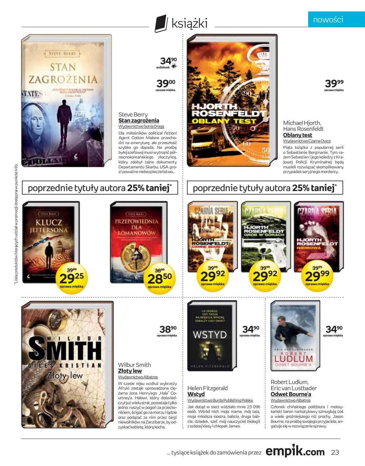 Gazetka promocyjna empik str. 23