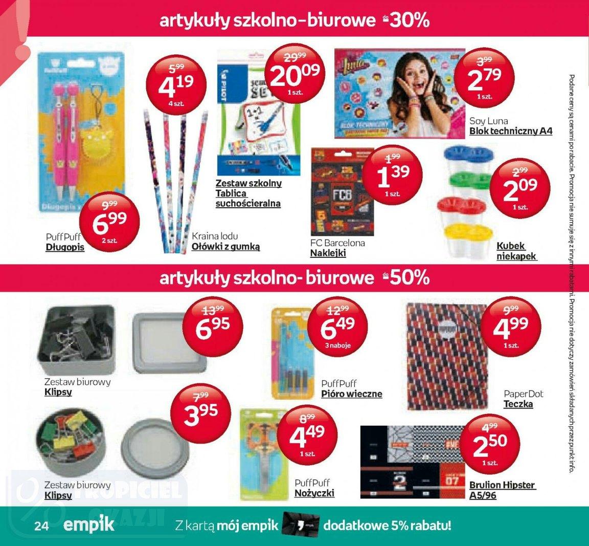 Gazetka promocyjna empik str. 24