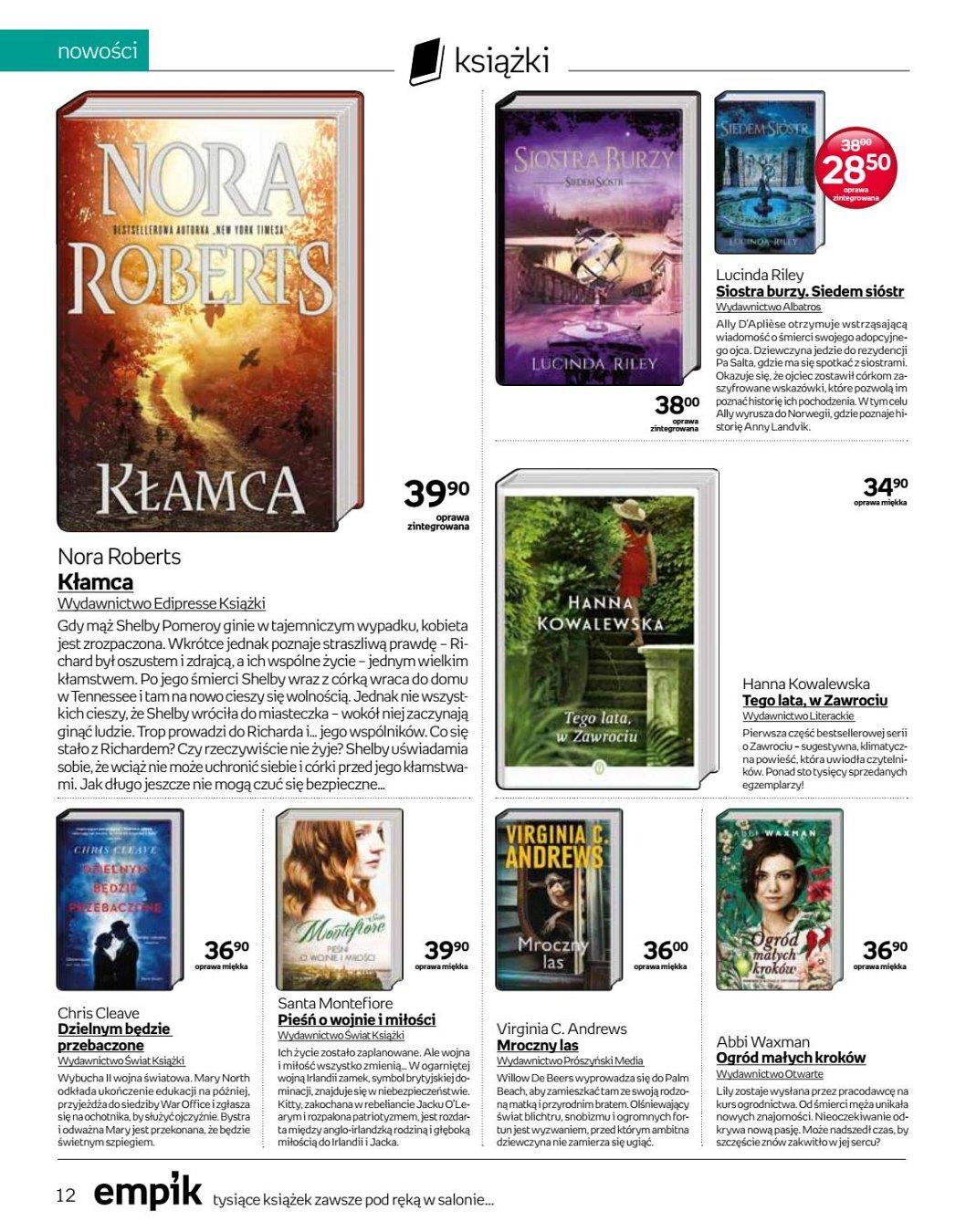 Gazetka promocyjna empik str. 12