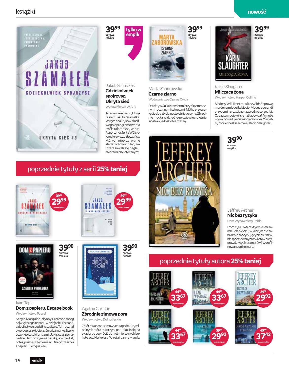 Gazetka promocyjna empik str. 16