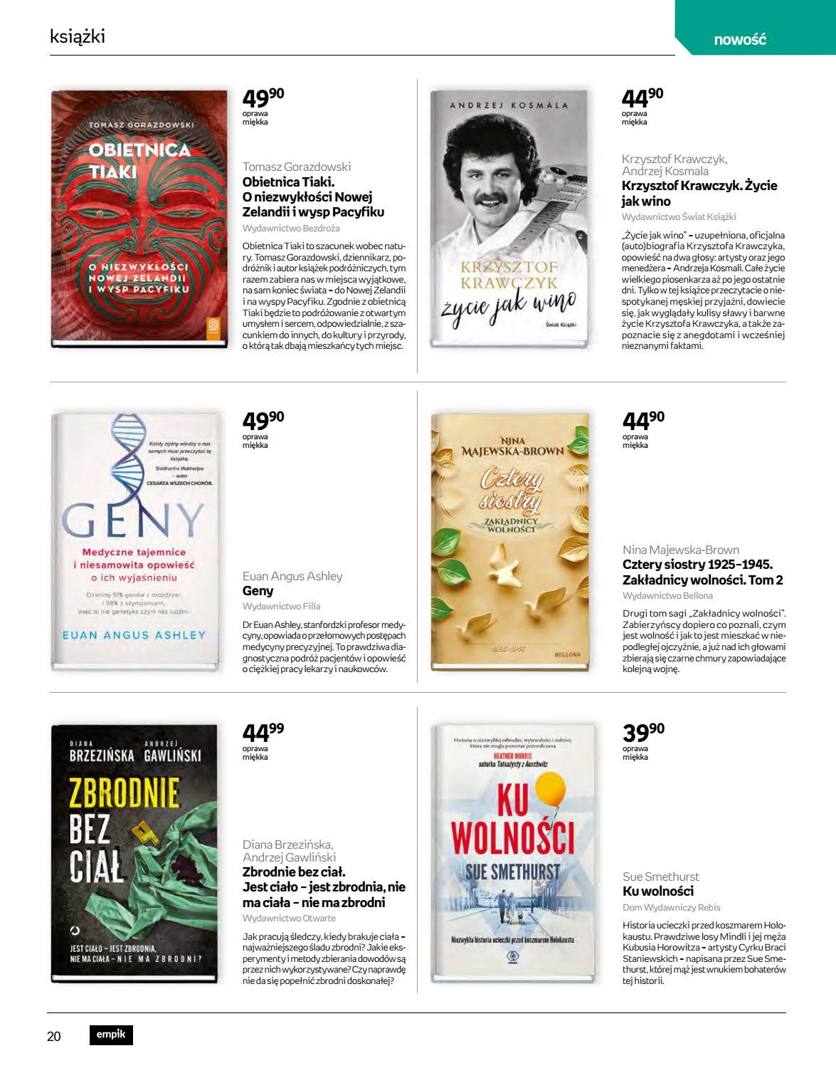 Gazetka promocyjna empik str. 20