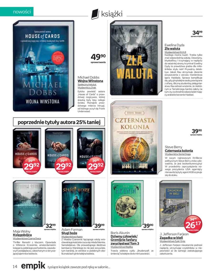Gazetka promocyjna empik str. 14