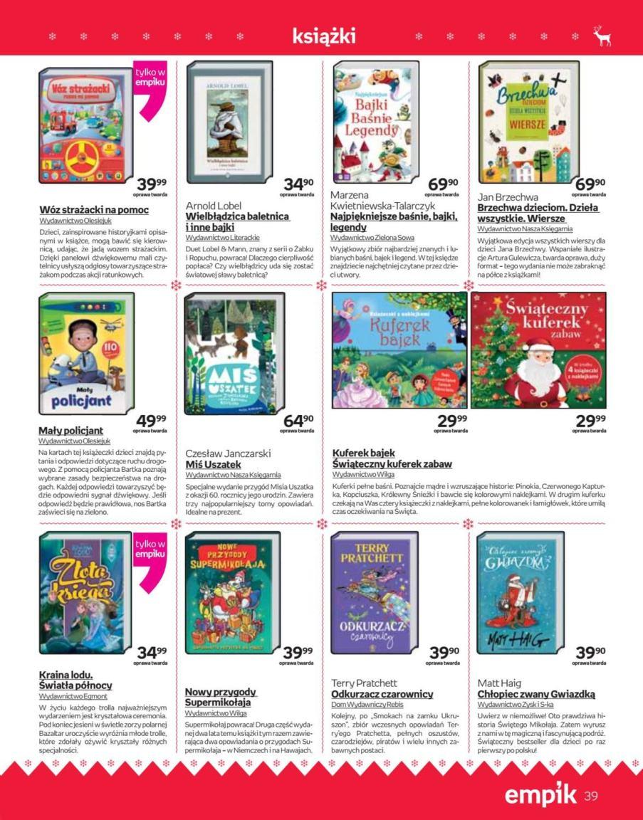 Gazetka promocyjna empik str. 39