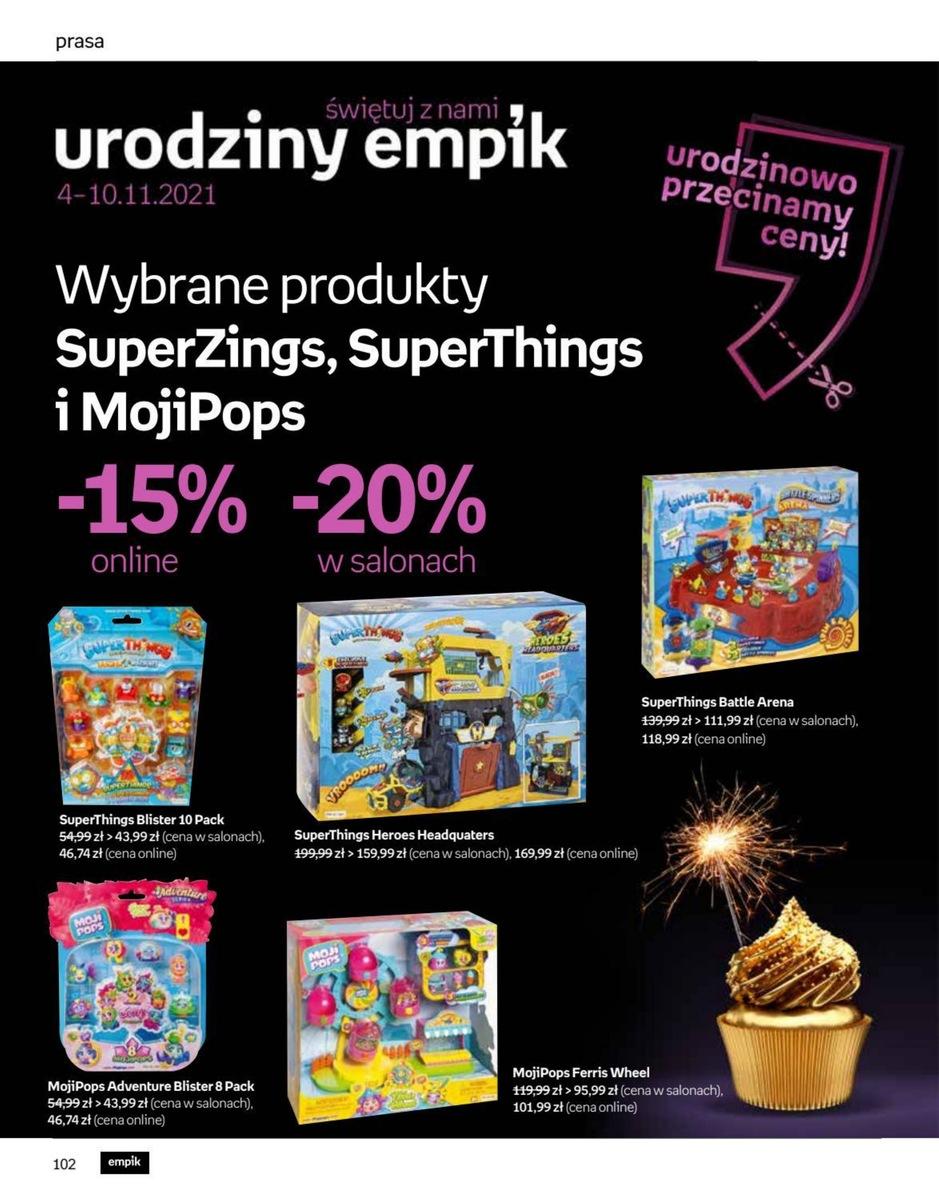 Gazetka promocyjna empik str. 102
